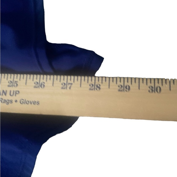 Royal Blue One Piece Romper Style Bathing Suit - Picture 10 of 12